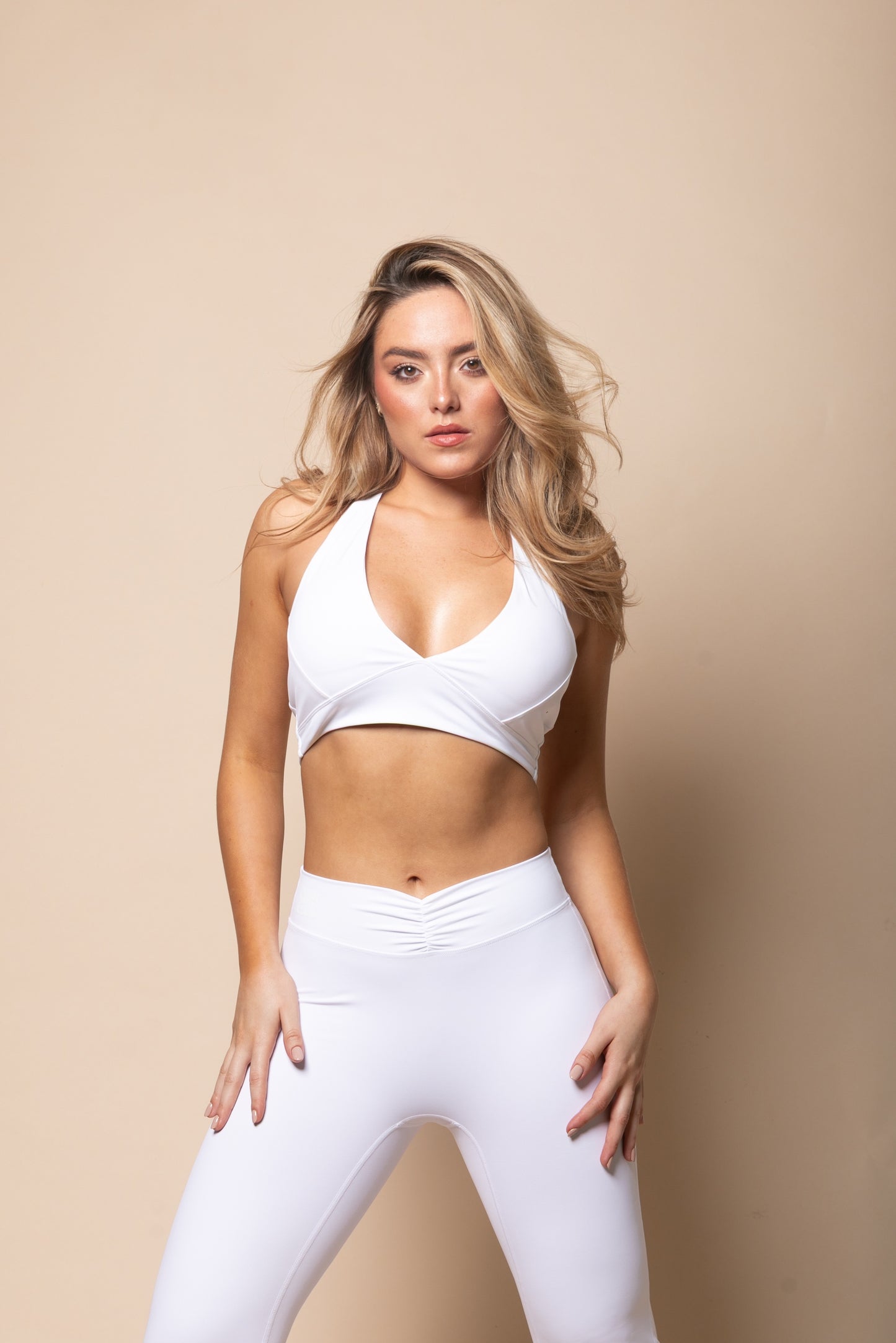 THE OLANDRIA LEGGING SET / WHITE