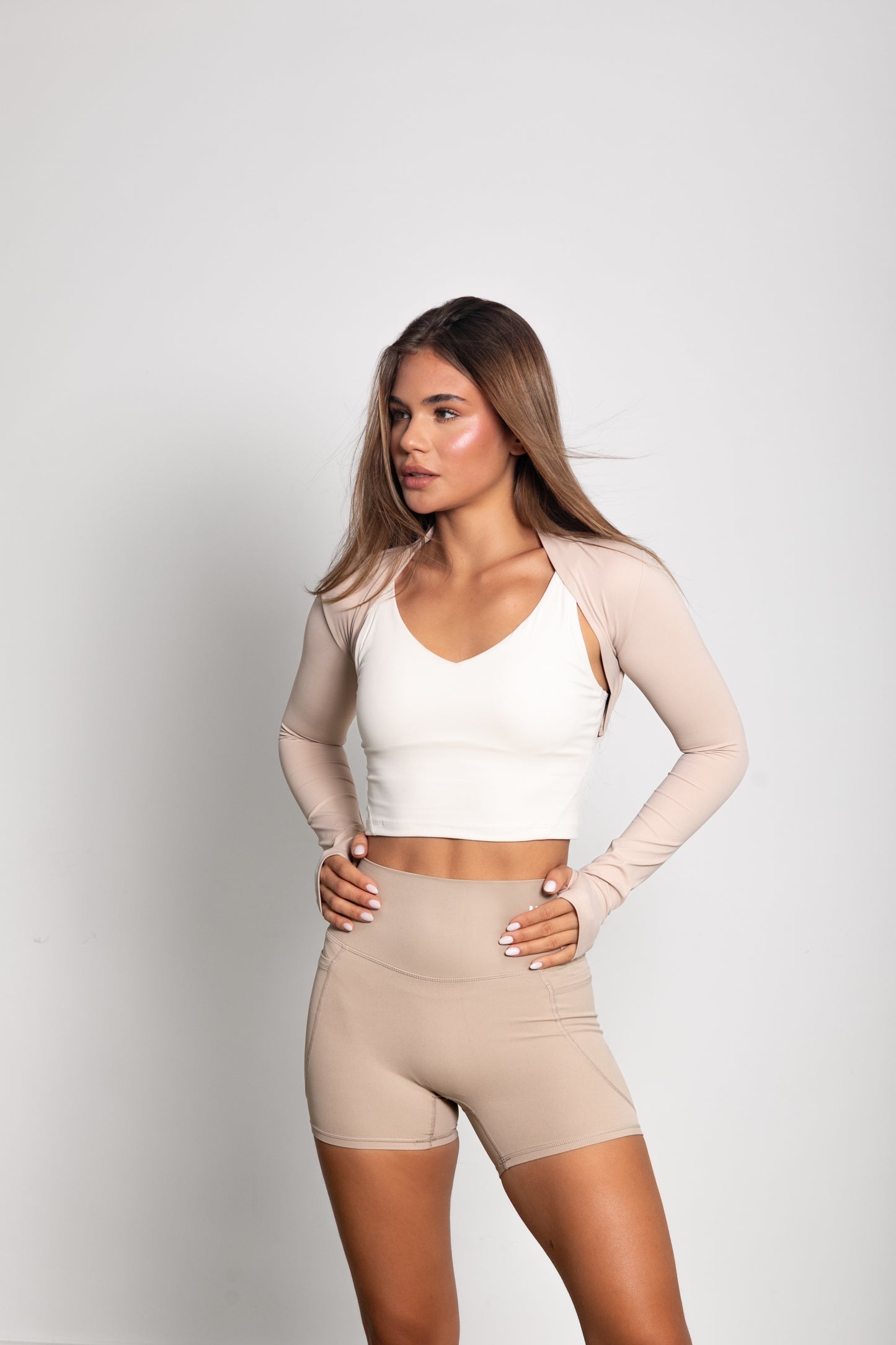THE WORKOUT SLEEVES / BEIGE