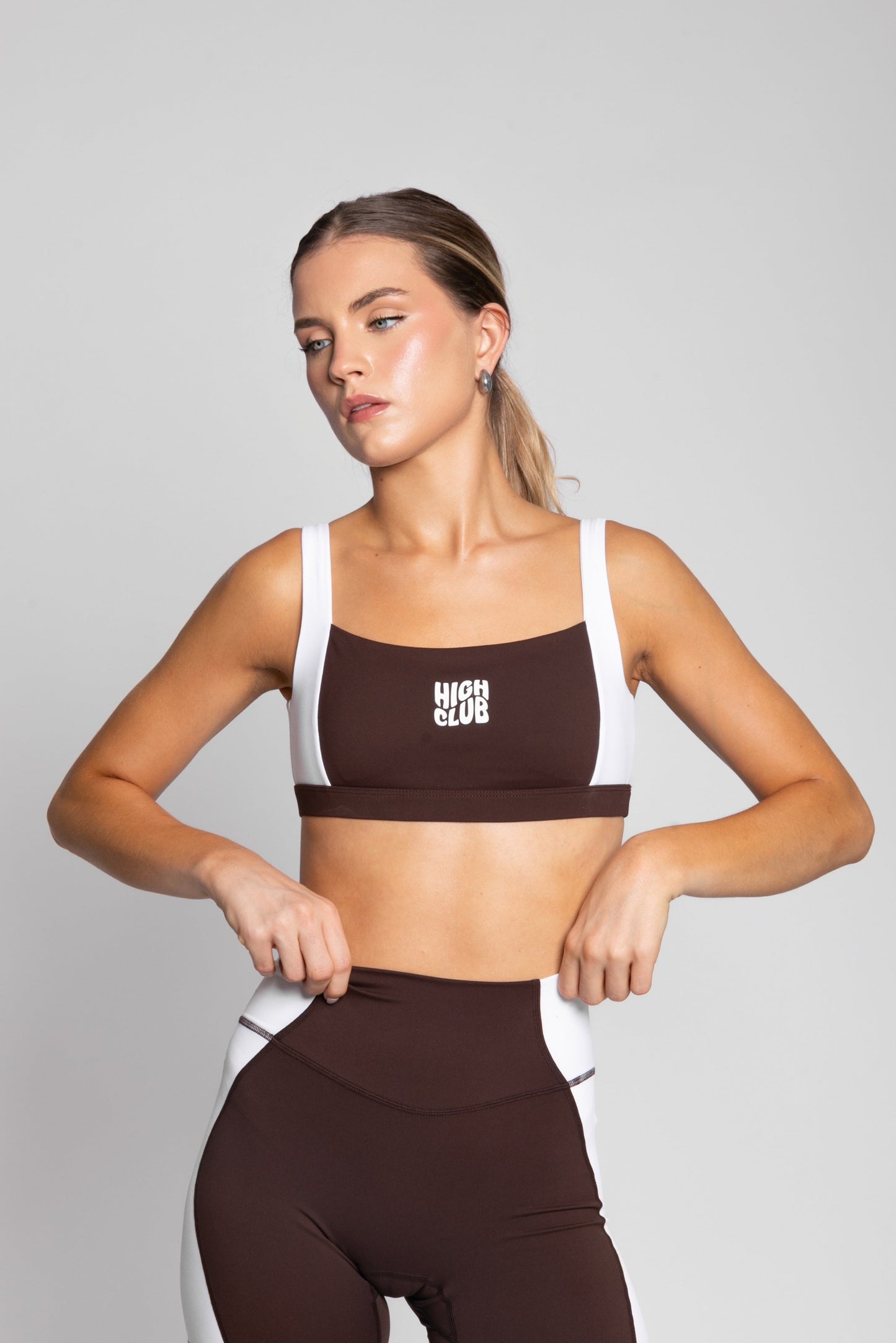 THE AMANDA TOP - ESPRESSO