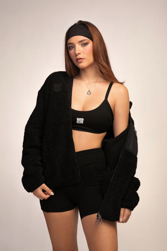 THE COZY JACKET / BLACK