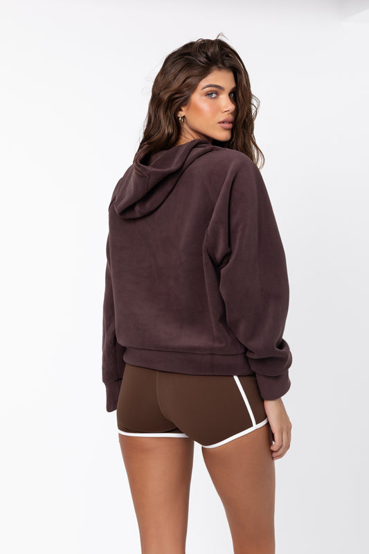 THE MARTA SWEATER - ESPRESSO