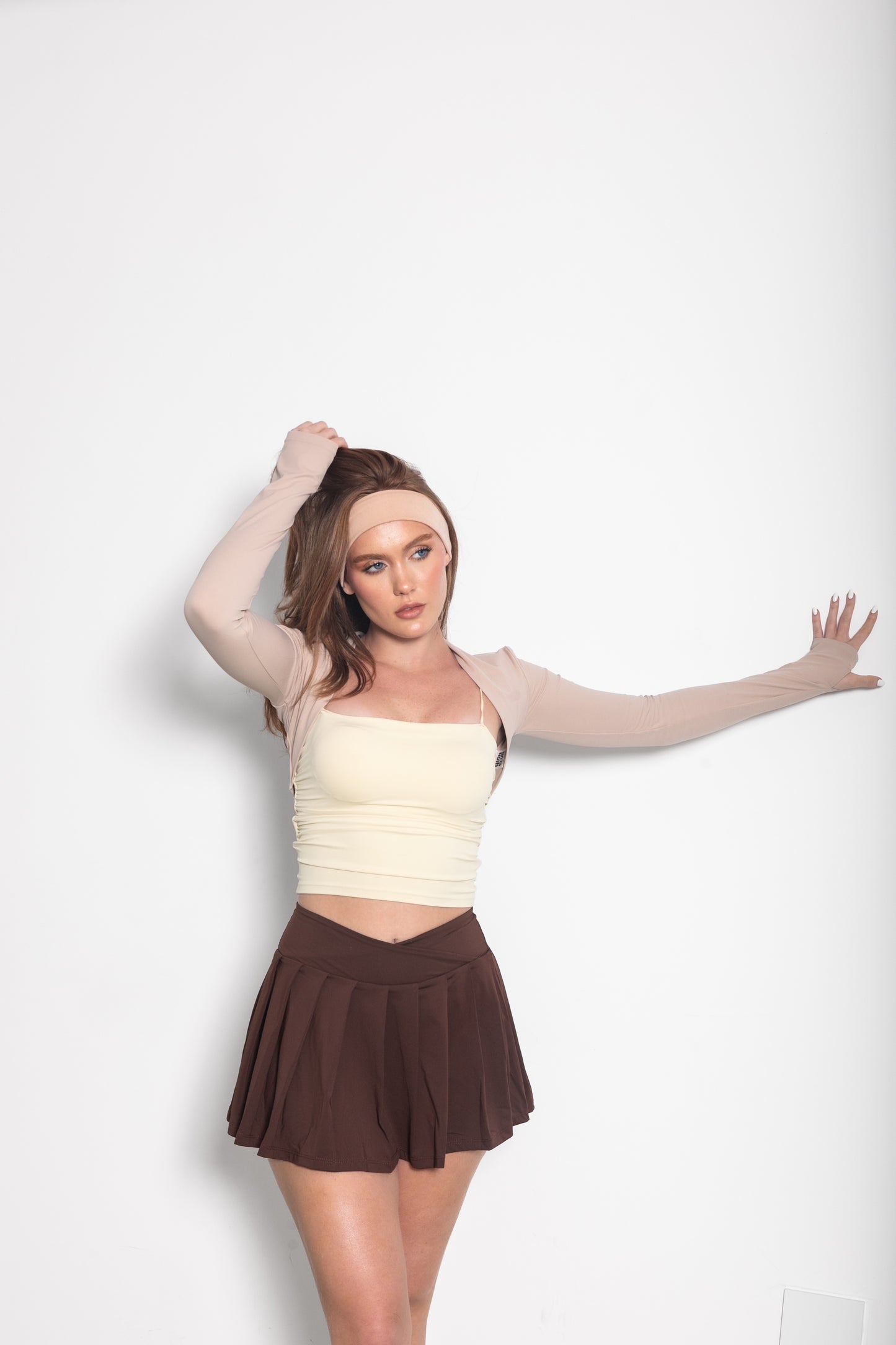 THE FRANCISCA SKIRT / ESPRESSO