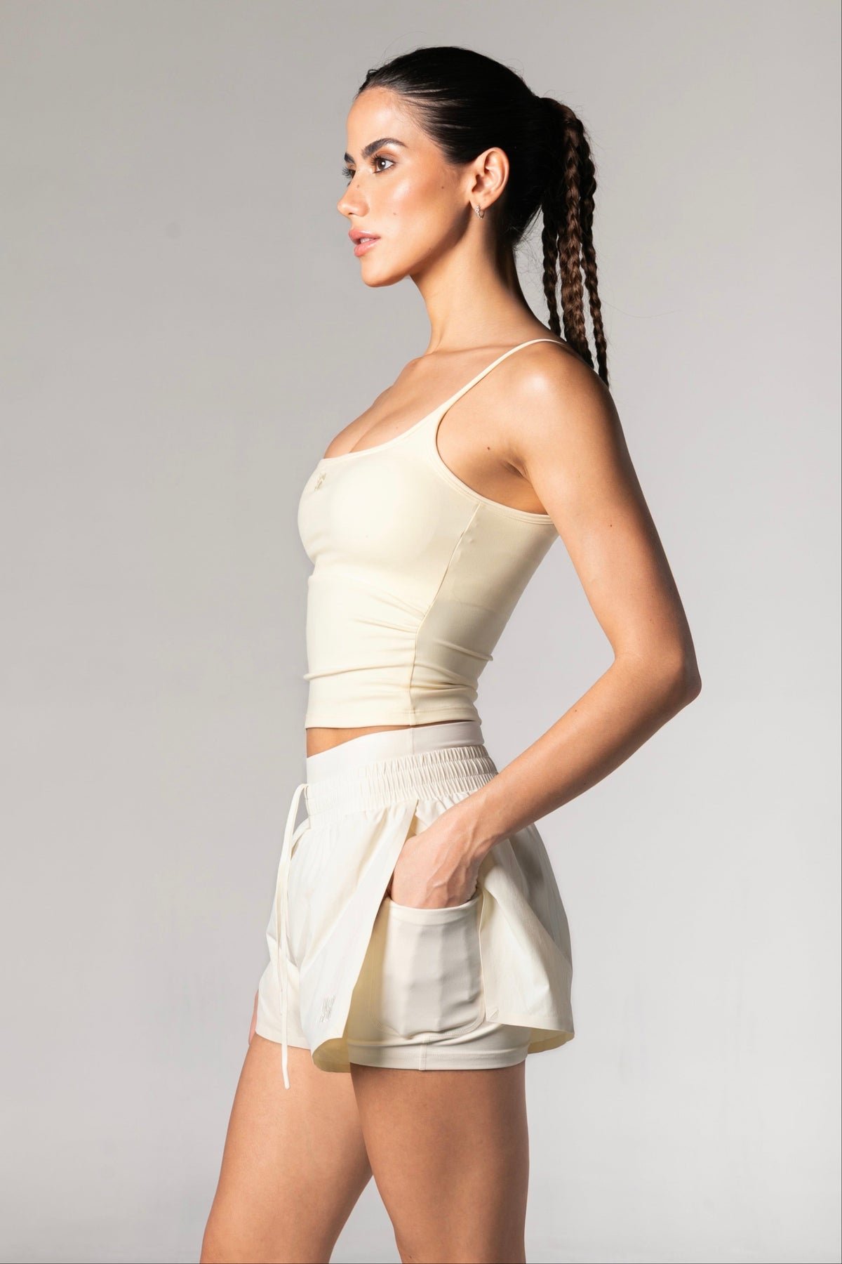 THE SELENA TANK - BUTTER YELLOW