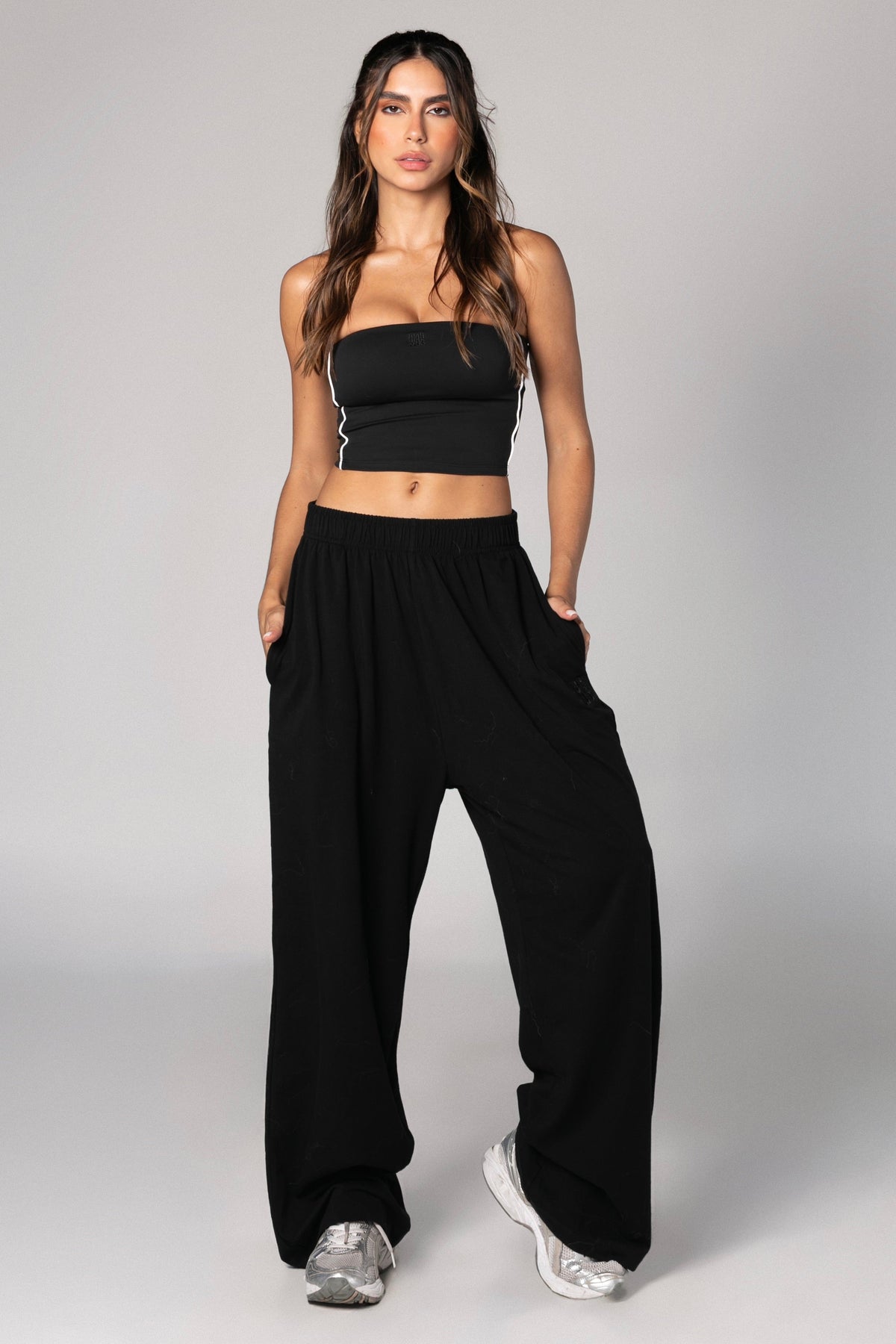 THE COTTON PANTS / BLACK
