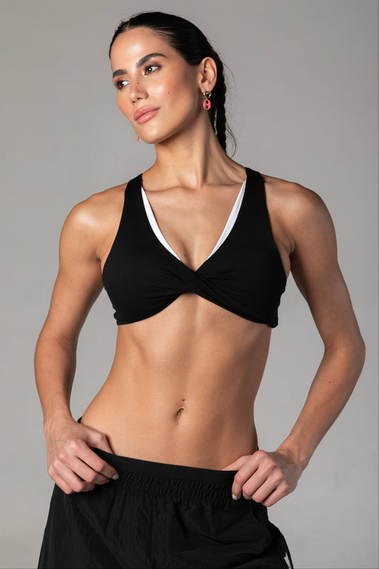 THE SAVANNAH TOP - BLACK