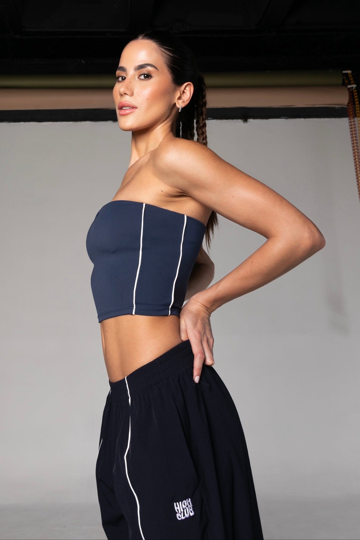 THE NINA TOP / NAVY