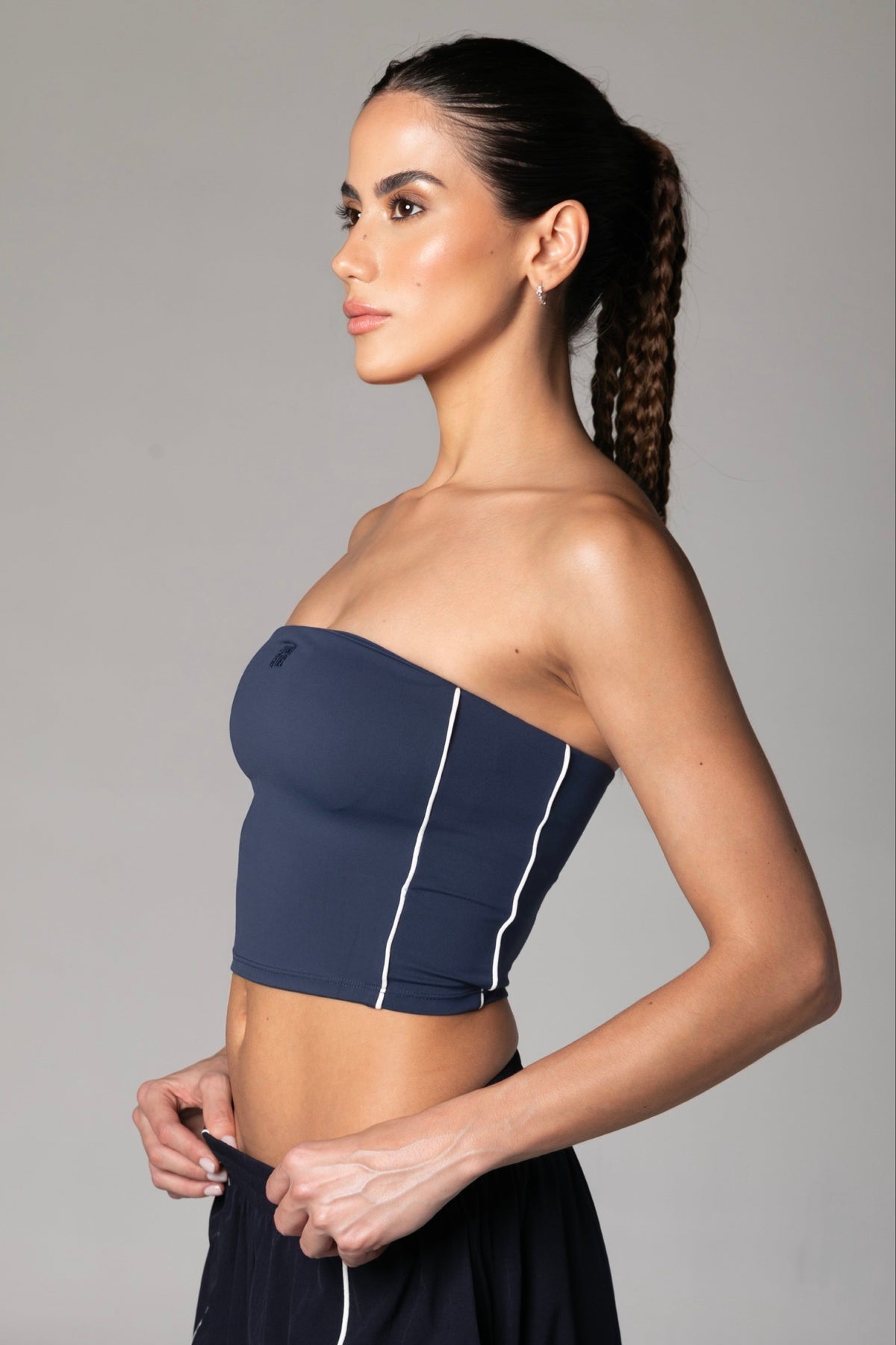 THE NINA TOP / NAVY