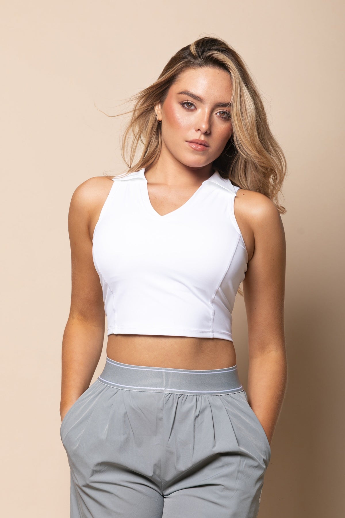 THE POLO TOP / WHITE