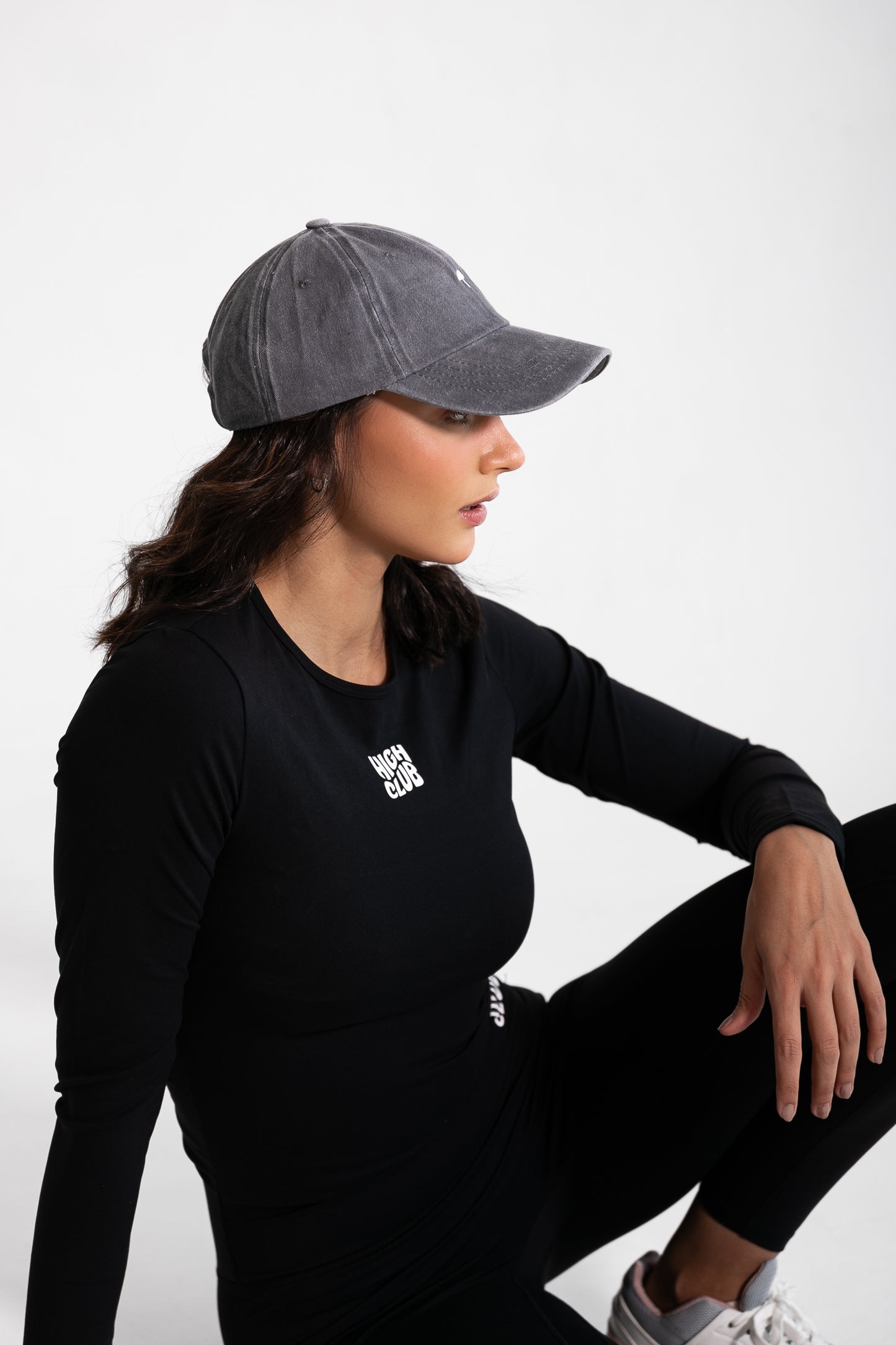 'TERE' BASEBALL CAP / LIGHT GREY