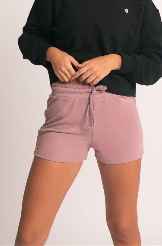 THE ACTIVE SHORTS - MAUVE