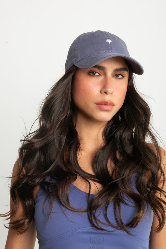 MEMBERS CAP / DUSTY PURPLE-BLUE