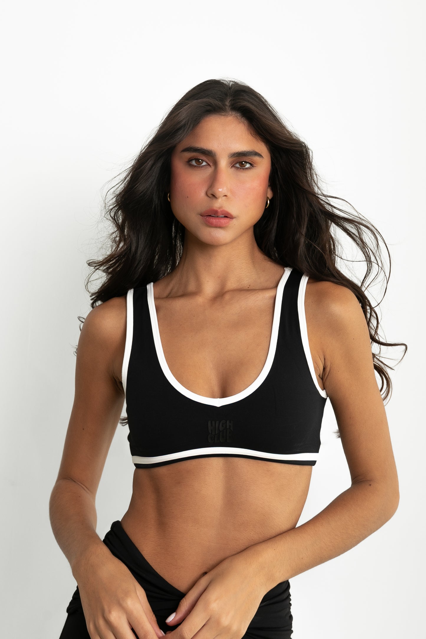 THE LUNA TOP / BLACK