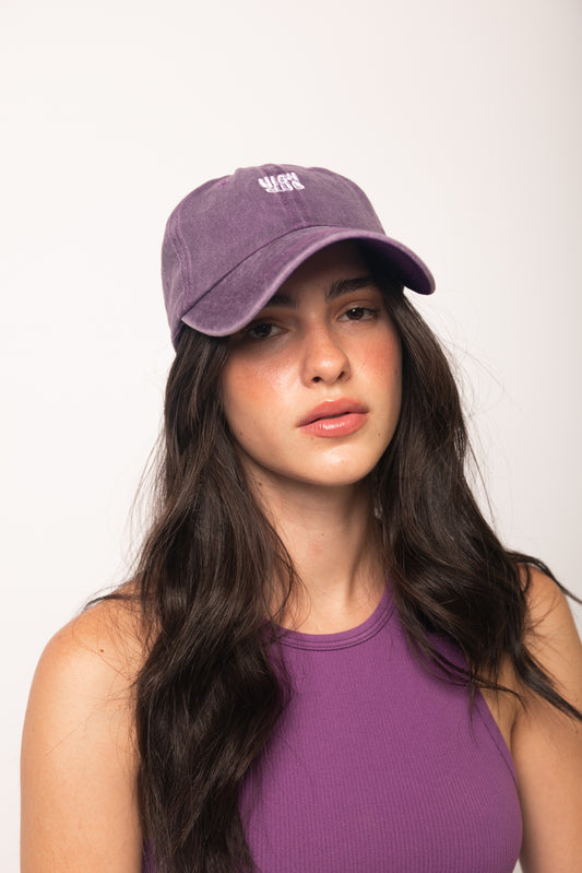 LA GORRA DE BÉISBOL HIGH TERE / VIOLETA