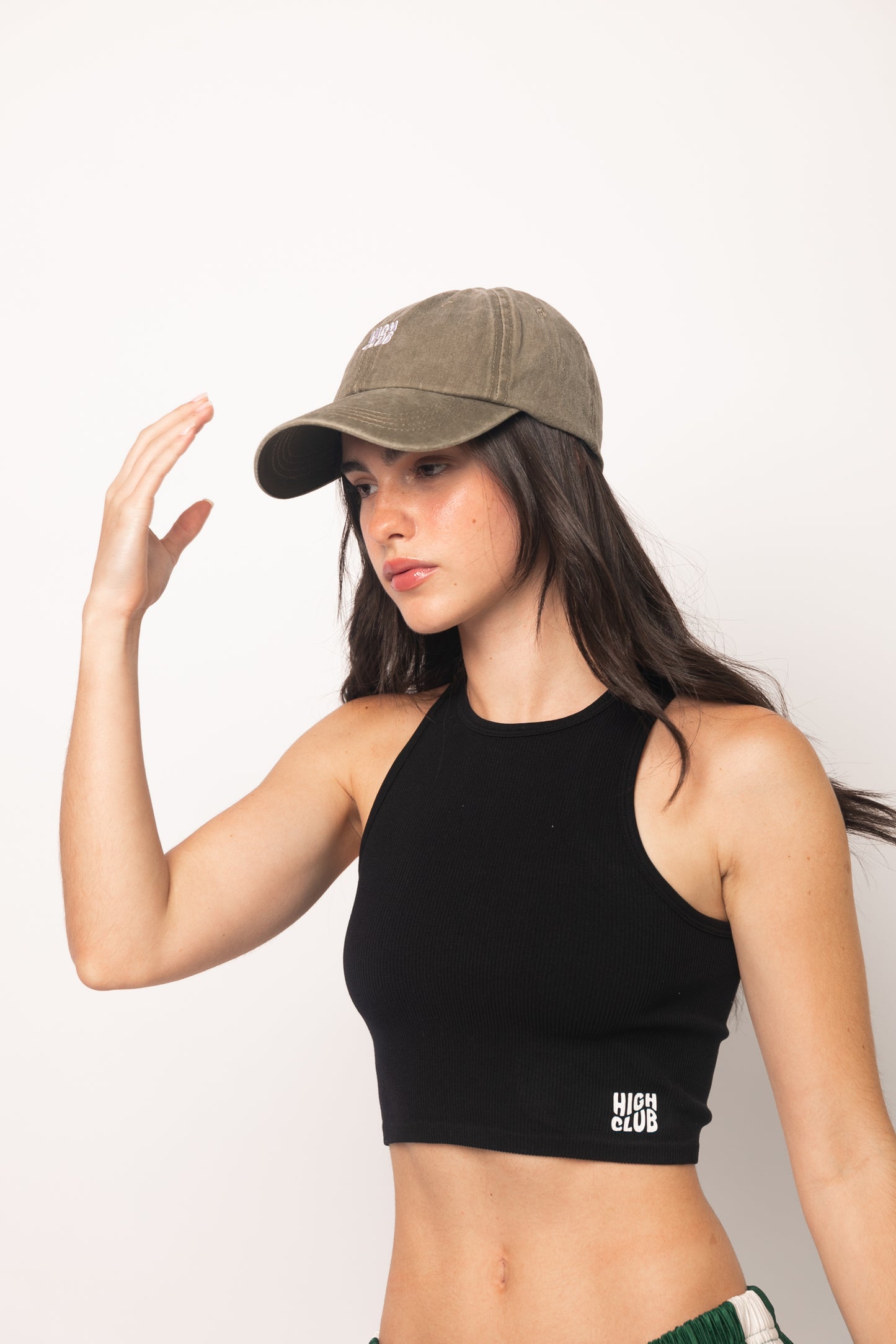 LA GORRA DE BÉISBOL HIGH TERE' / VERDE MILITAR