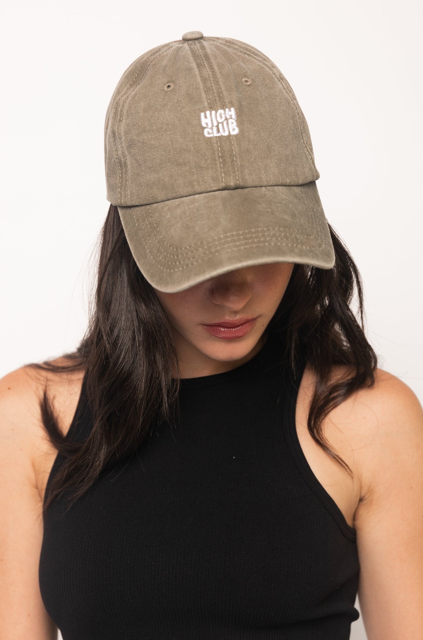 THE HIGH TERE' BASEBALL CAP / MILITARY GREEN