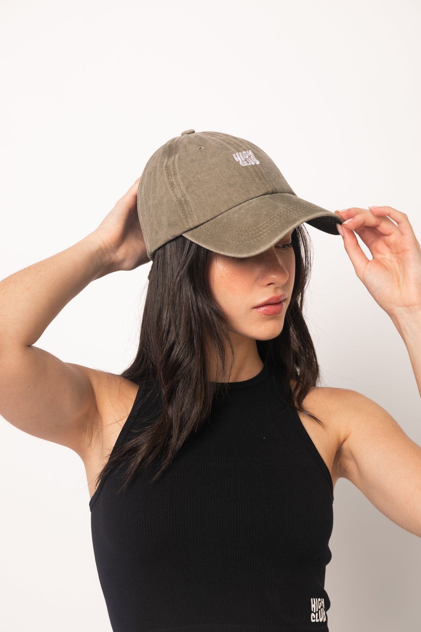 THE HIGH TERE' BASEBALL CAP / MILITARY GREEN