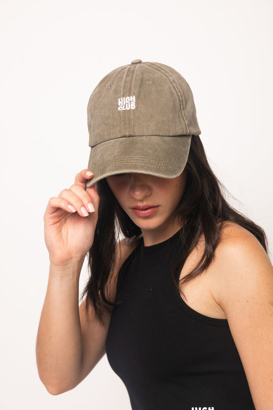 LA GORRA DE BÉISBOL HIGH TERE' / VERDE MILITAR