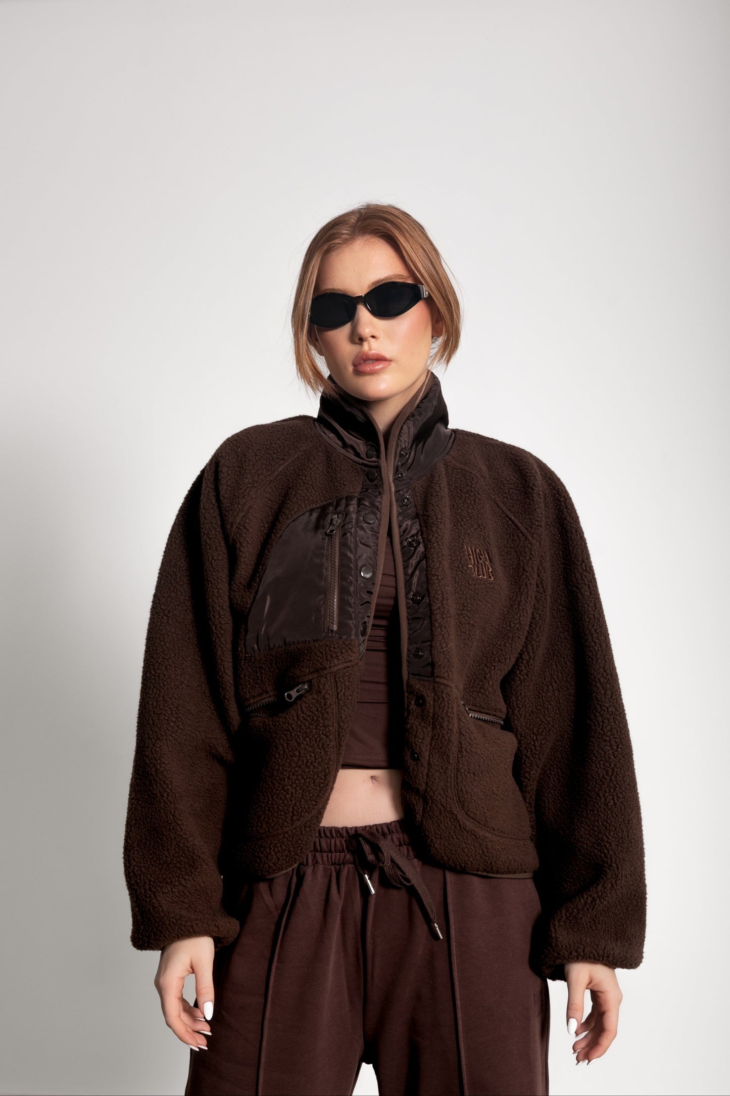 LA CHAQUETA SHERPA / ESPRESSO