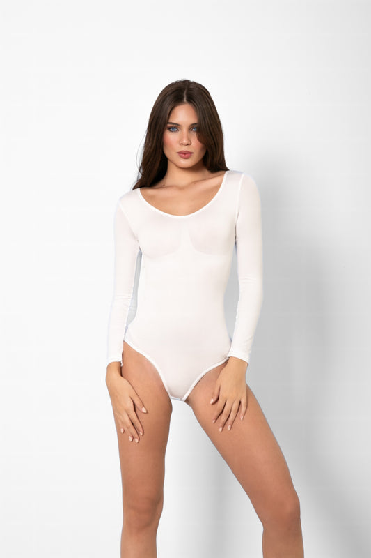 THE FAJA BODYSUIT / WHITE