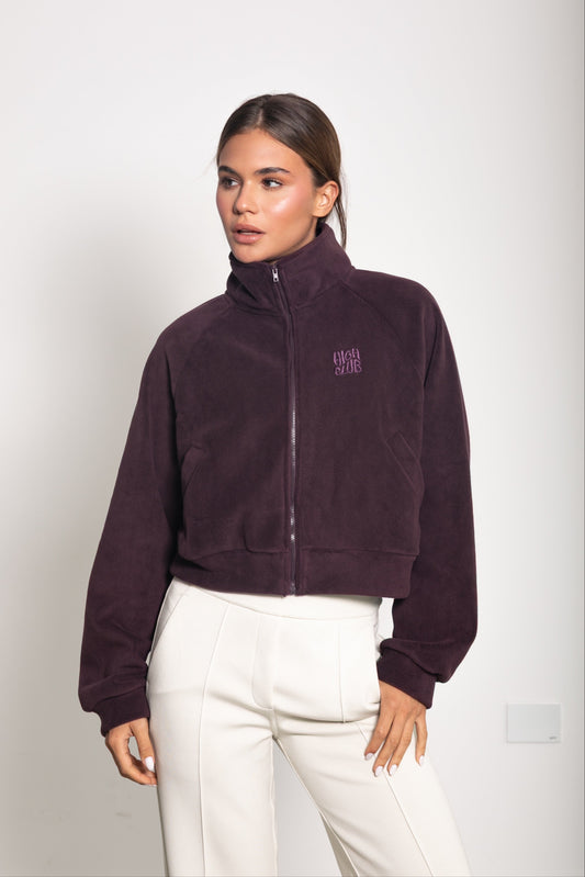 THE RACHEL JACKET / DARK PURPLE