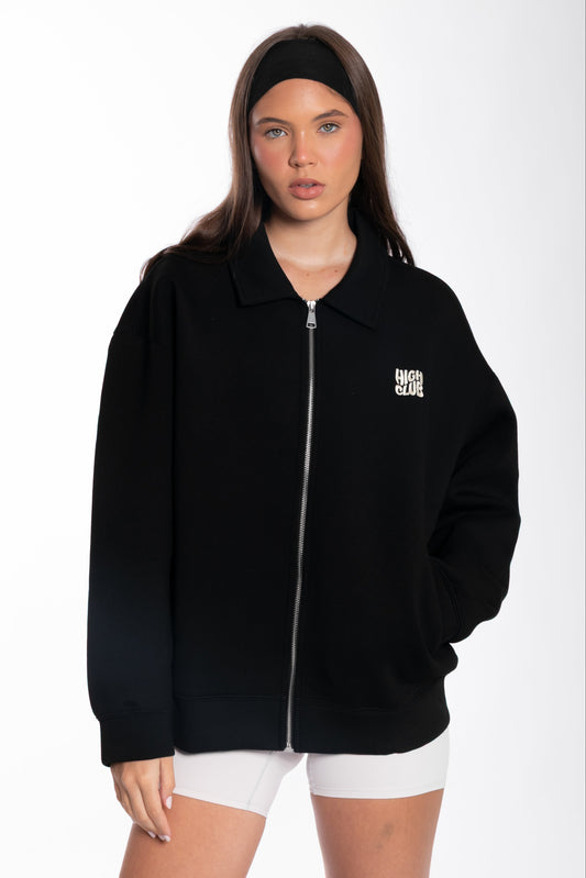 THE RETRO JACKET - BLACK