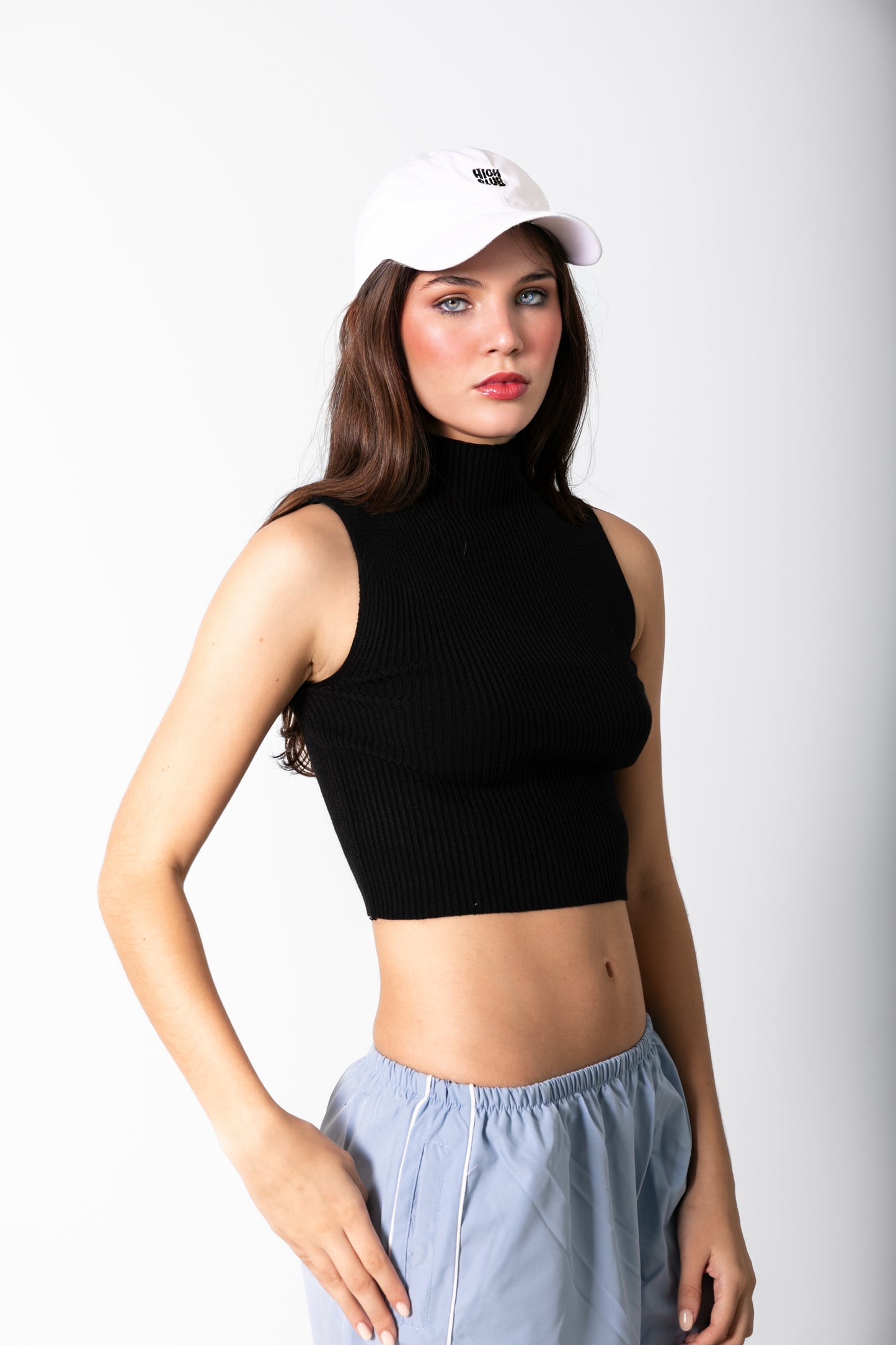 THE EVA TOP / BLACK