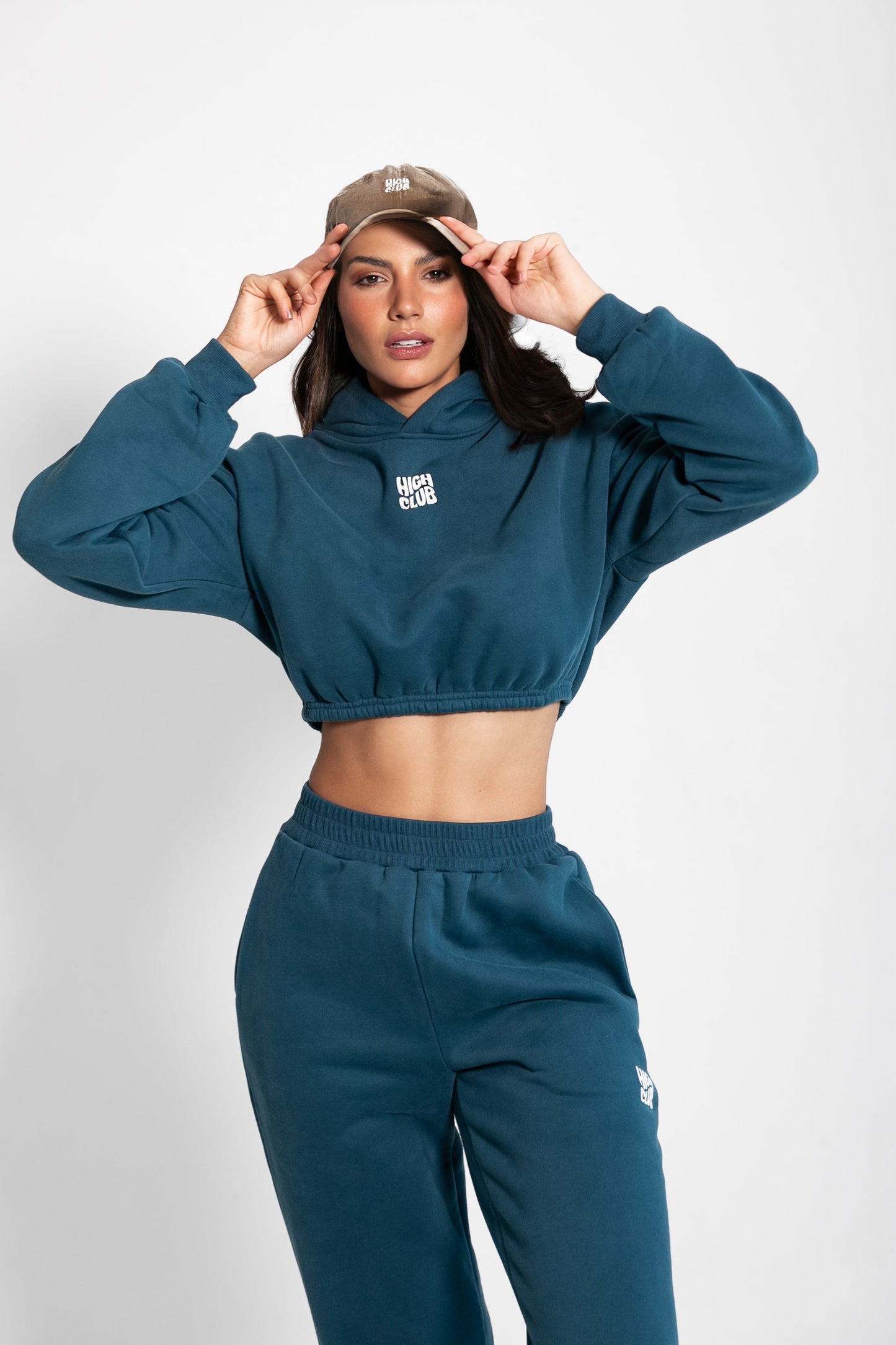 THE HOODED COMFY SET / BLUE