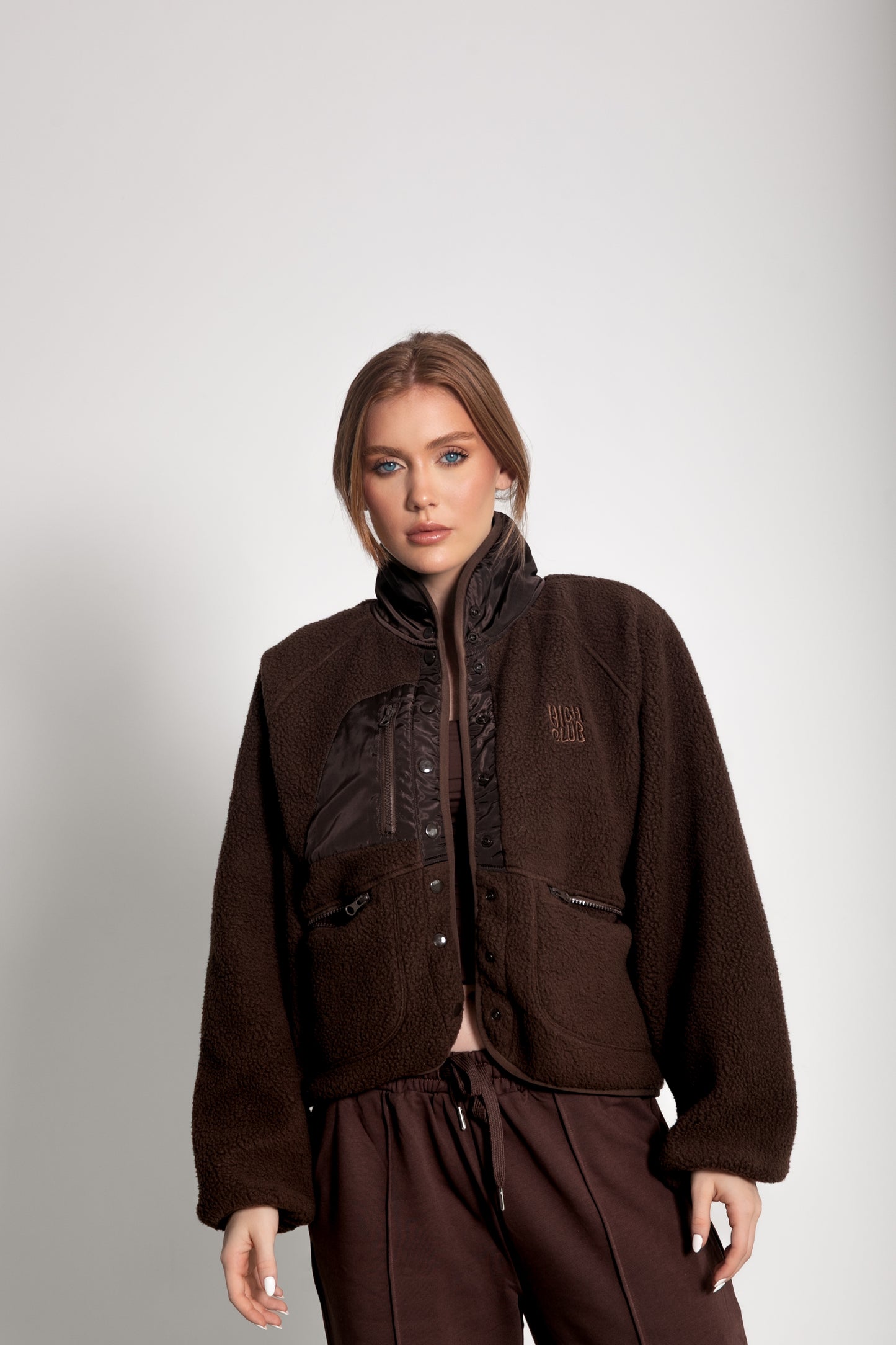 LA CHAQUETA SHERPA / ESPRESSO