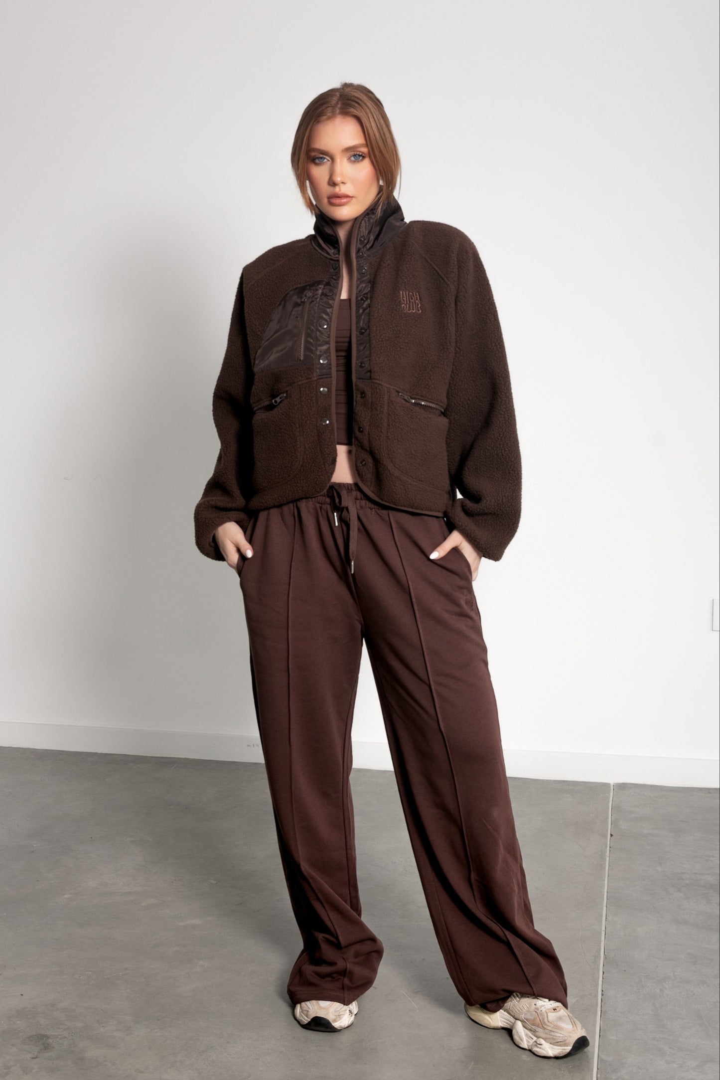 LA CHAQUETA SHERPA / ESPRESSO