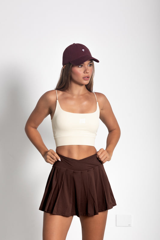 THE MIRANDA TOP / IVORY