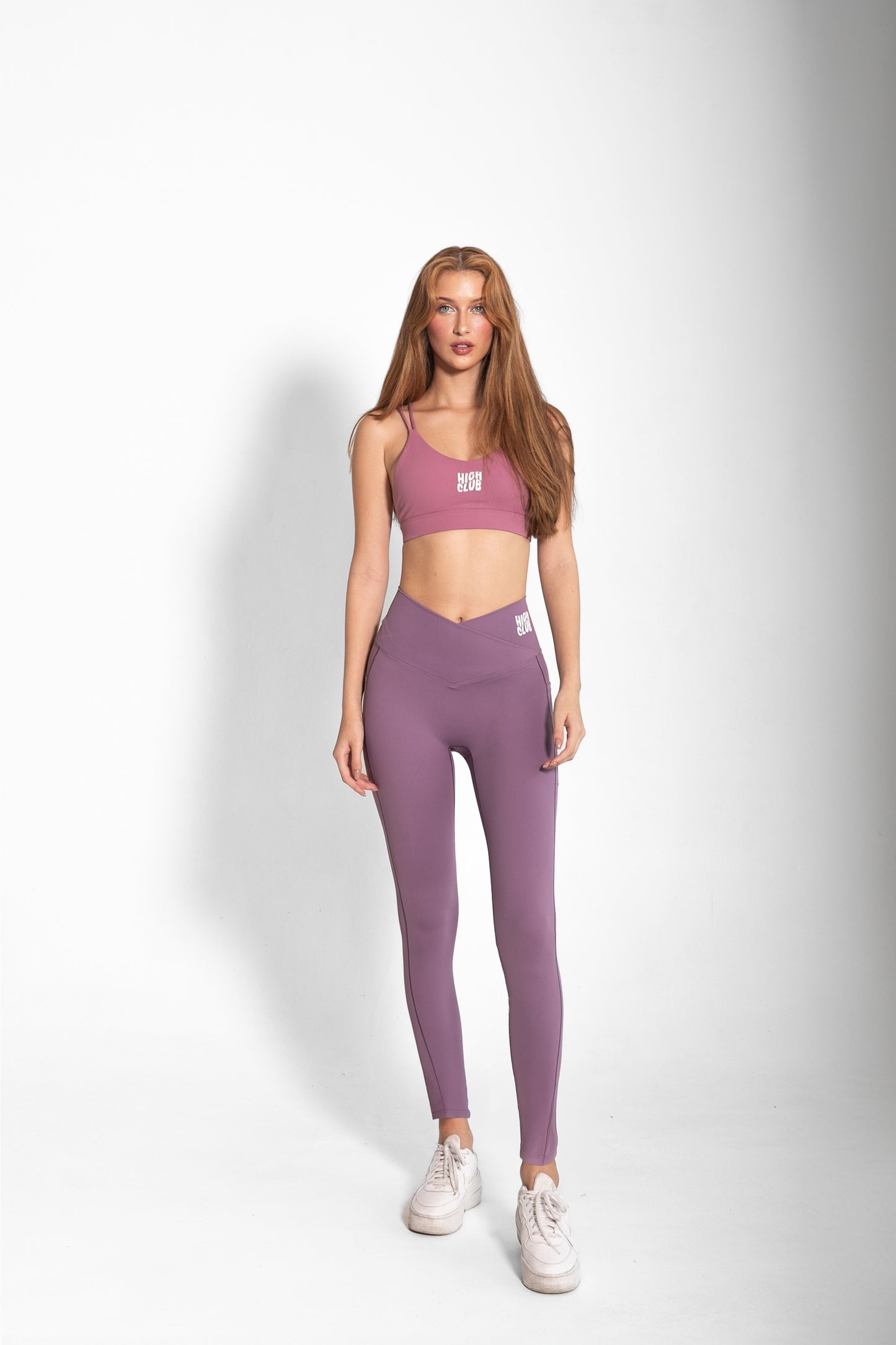 THE SCULPTING LEGGINGS / MAUVE