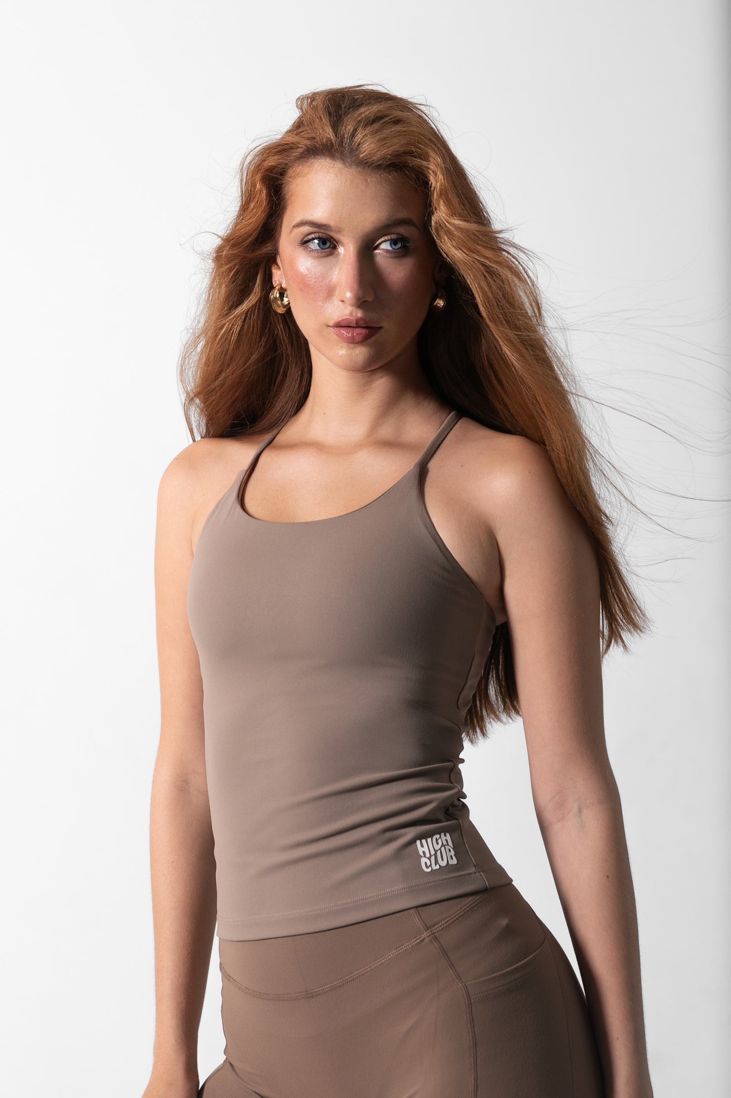 THE CLASSIC CAMI / DARK BEIGE