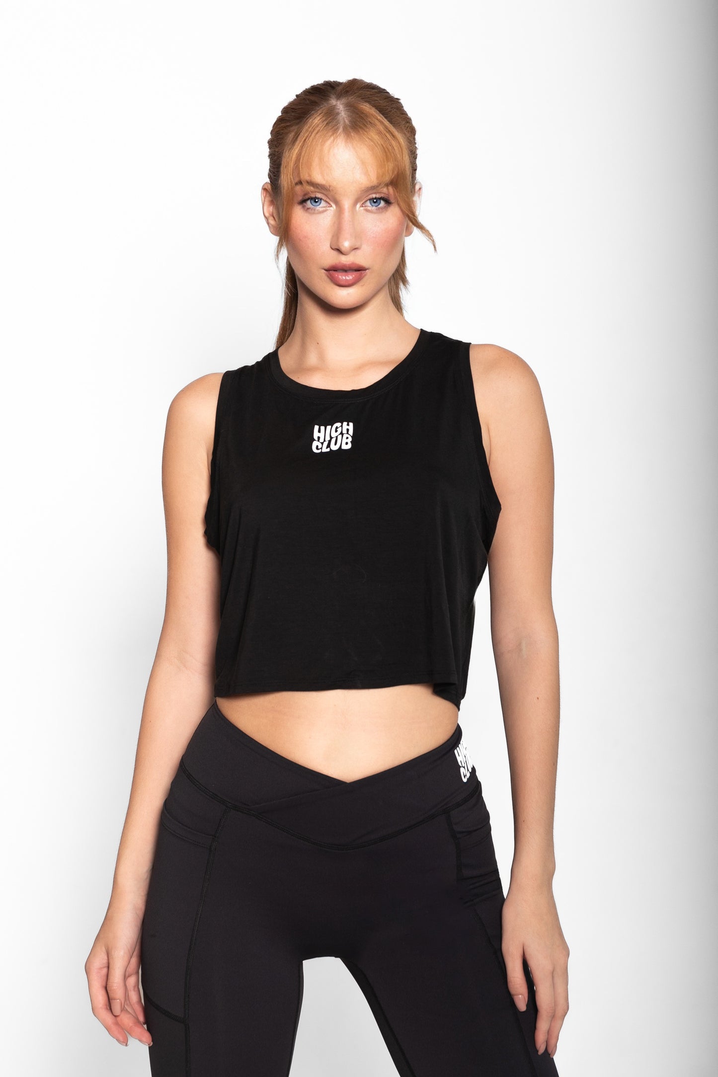 THE LUCIA TOP / BLACK