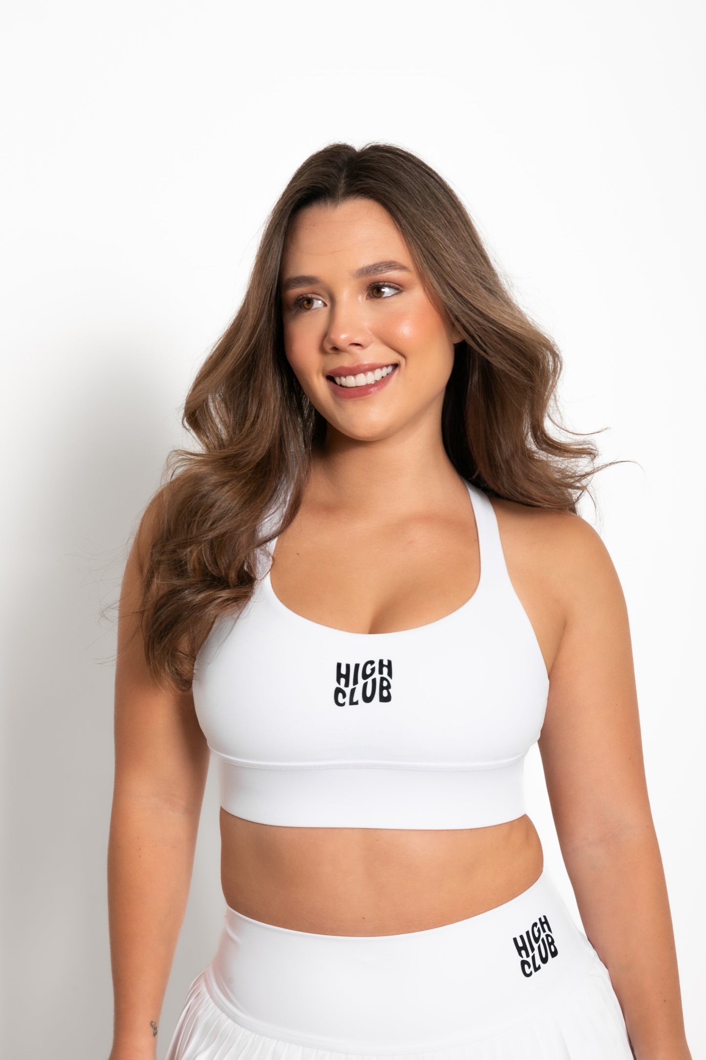 THE CROSS SPORTS BRA / WHITE