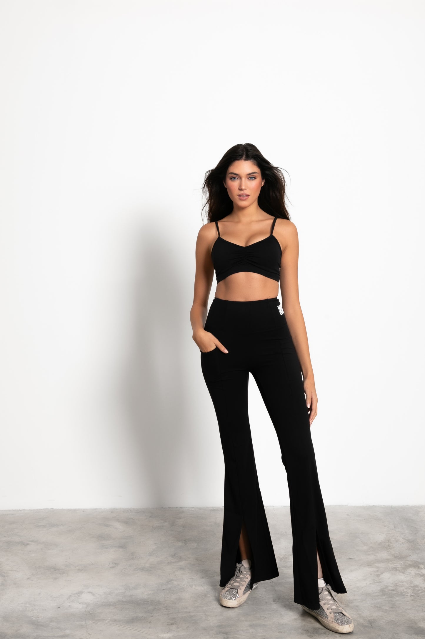 THE SAMANTHA TOP / BLACK