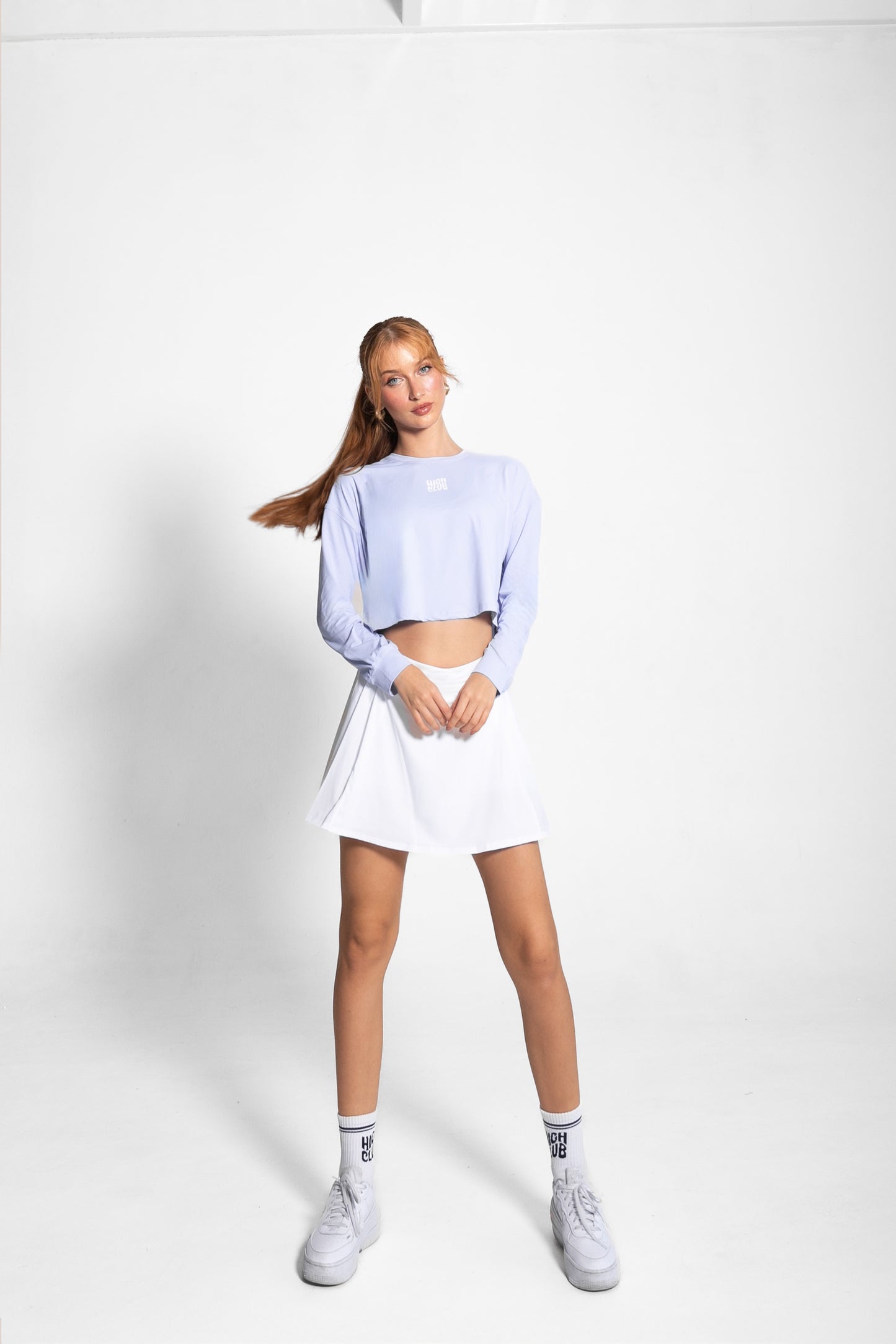 THE SABRINA TOP / LIGHT BLUE