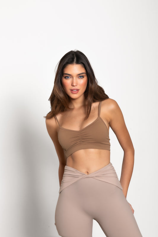 THE SAMANTHA TOP / BEIGE