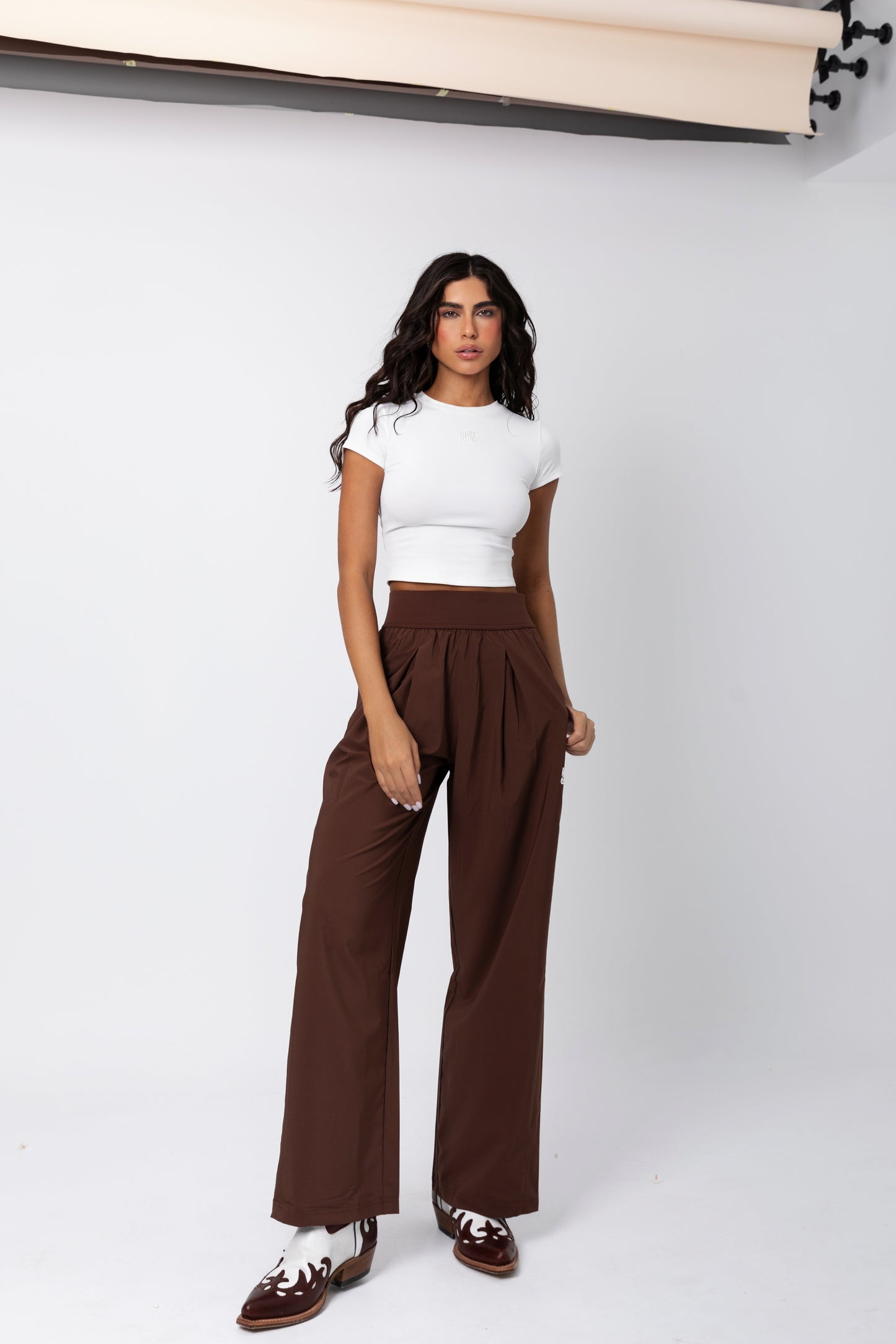 THE MARIANA PANTS - ESPRESSO
