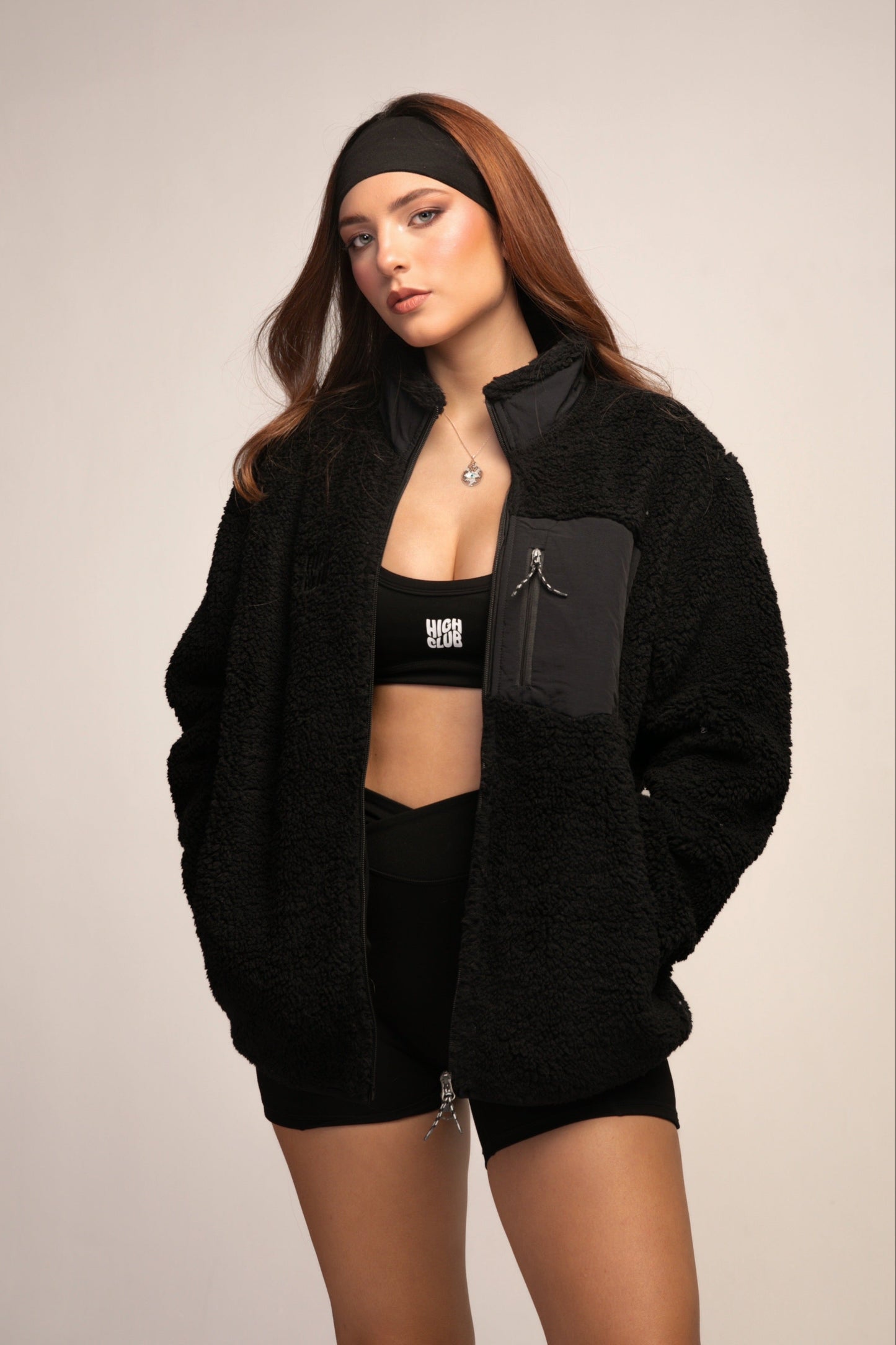 THE COZY JACKET / BLACK