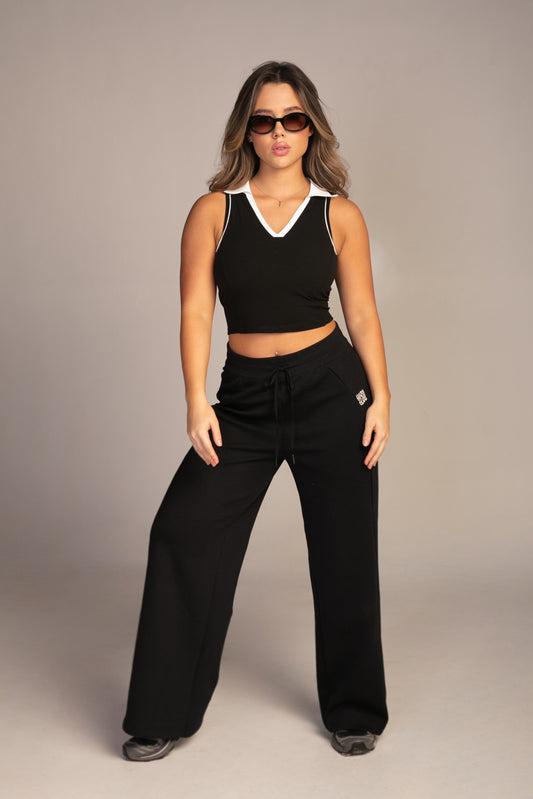 THE VALERIA PANTS / BLACK