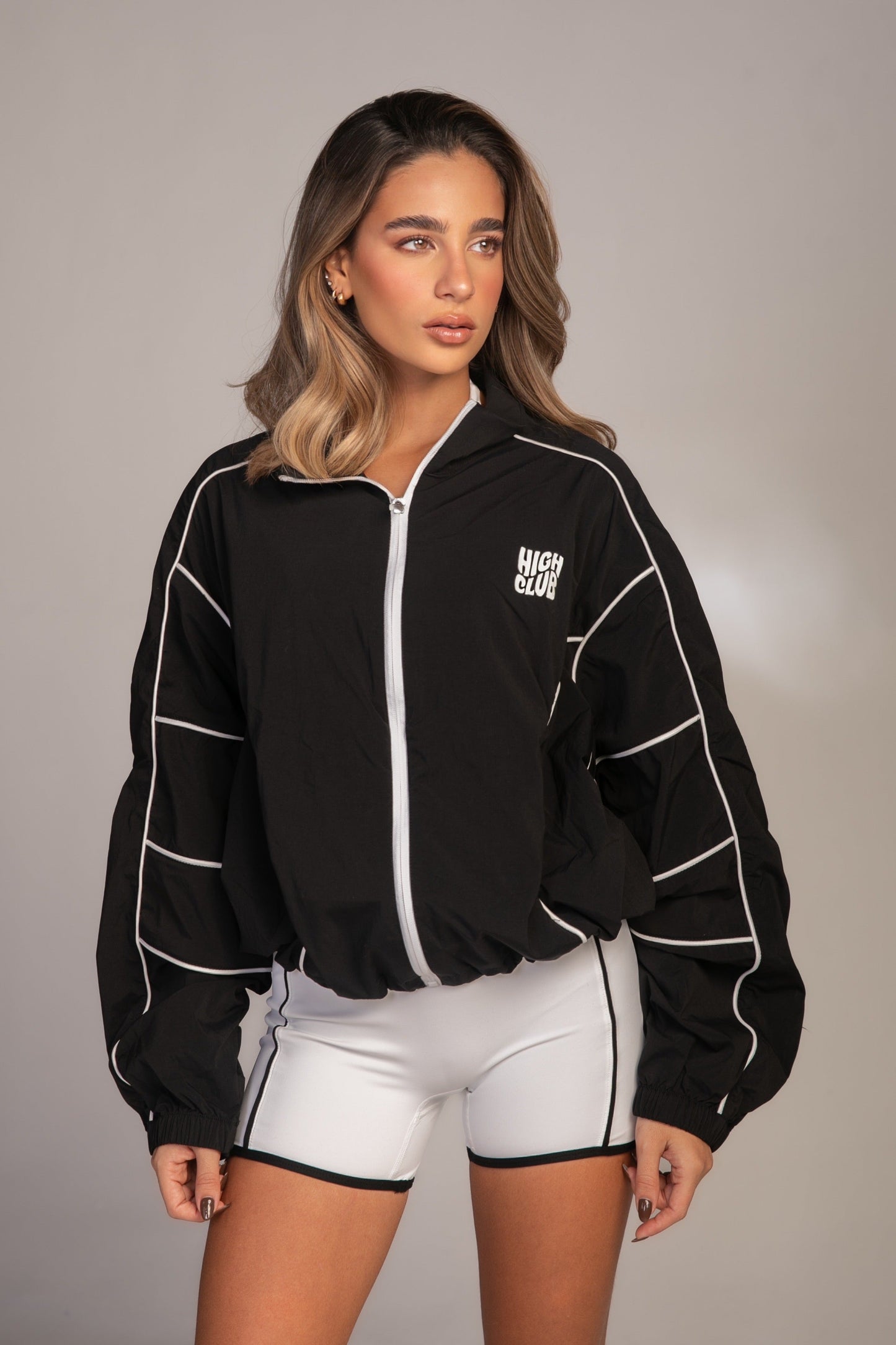 THE CLAUDIA JACKET - BLACK & WHITE