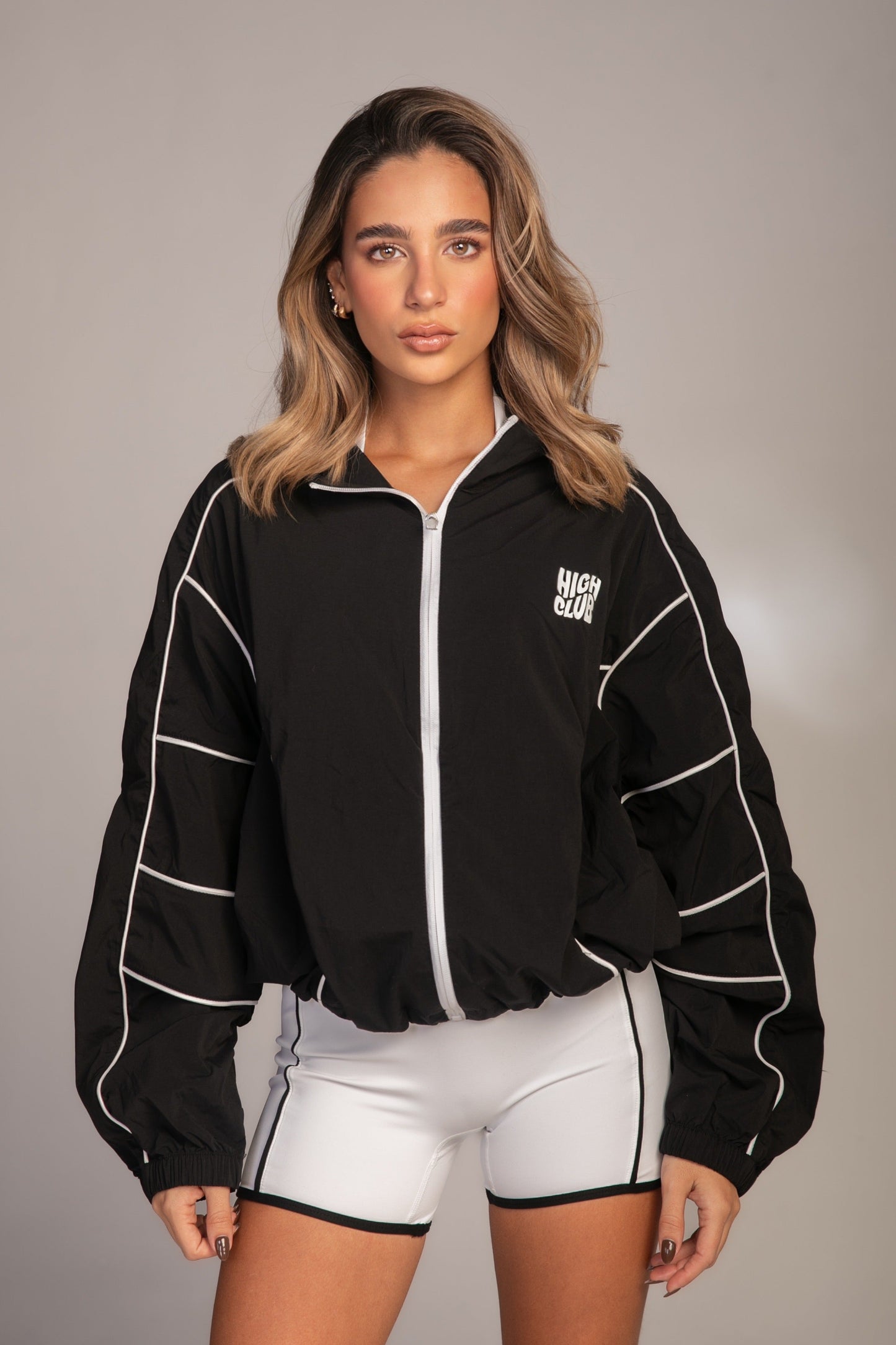 THE CLAUDIA JACKET - BLACK & WHITE