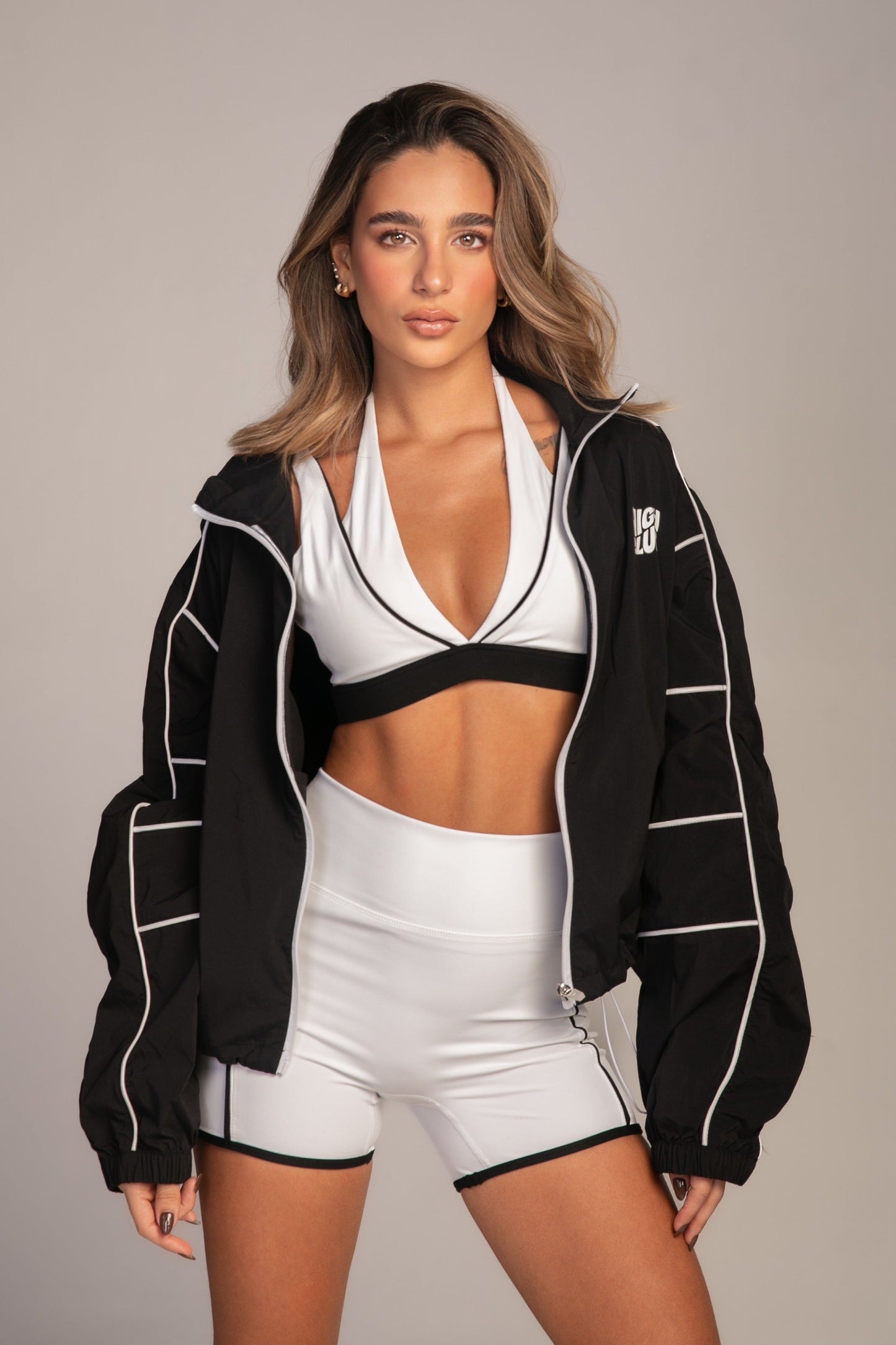 THE CLAUDIA JACKET - BLACK & WHITE