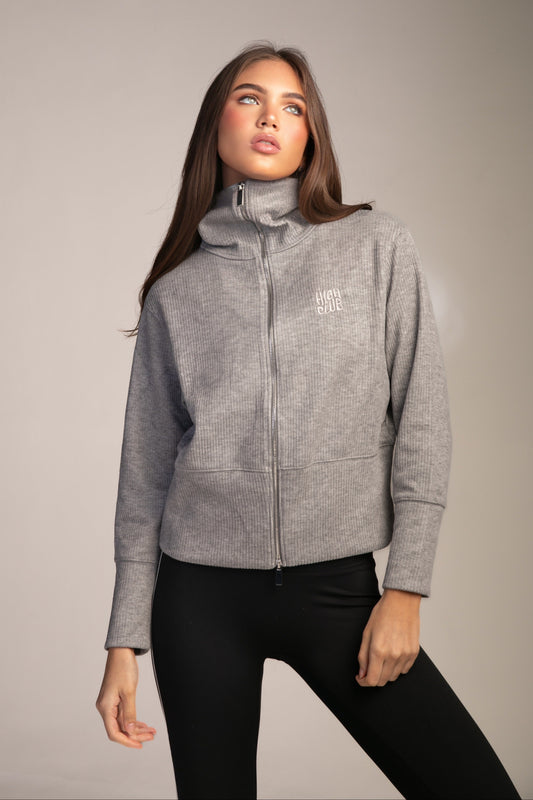 THE CHELLEY SWEATER - GREY