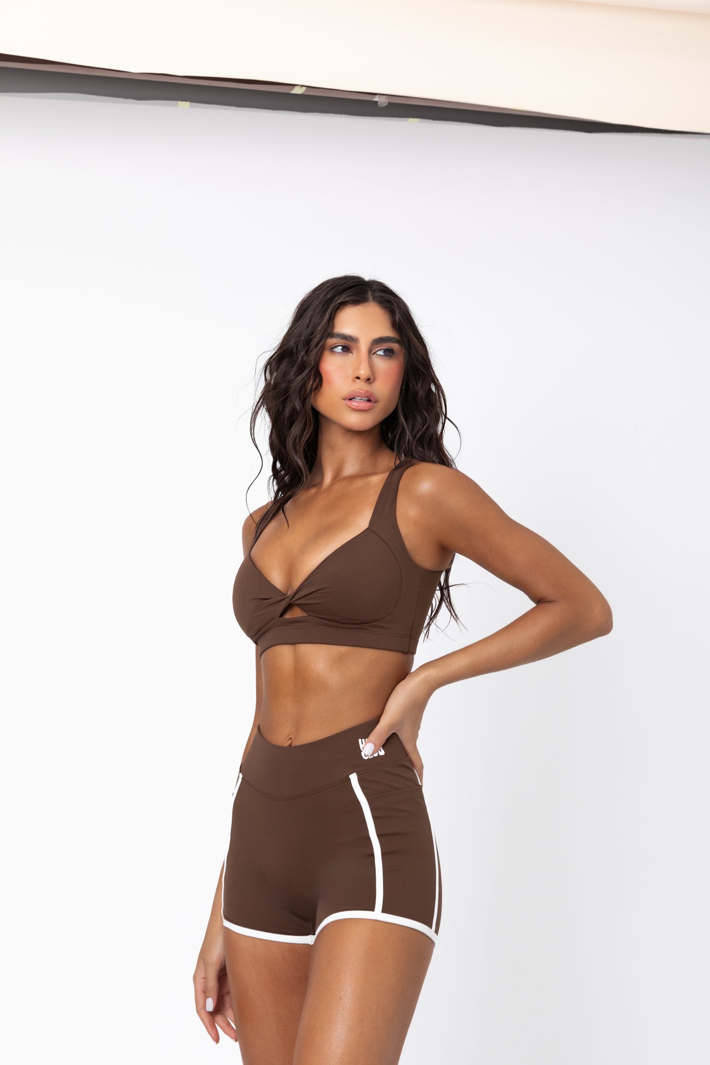 THE ALICE SHORT SET / ESPRESSO