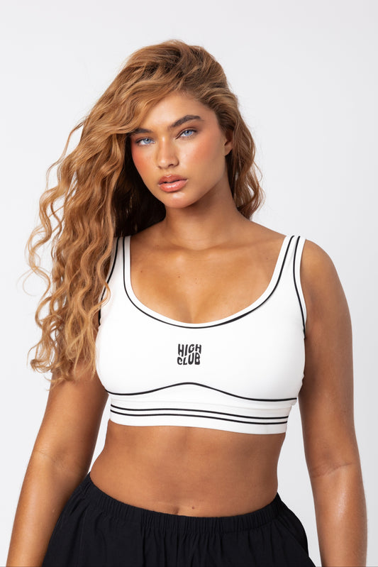 THE ALMA TOP - WHITE