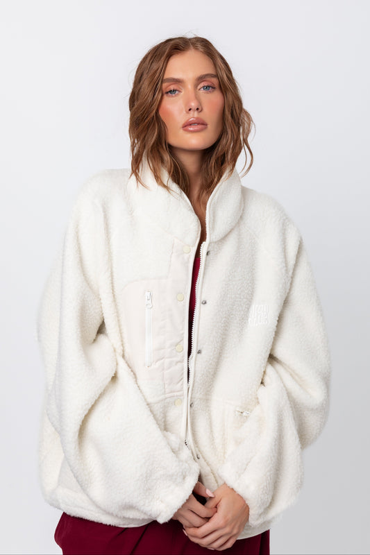 THE SHERPA JACKET / IVORY