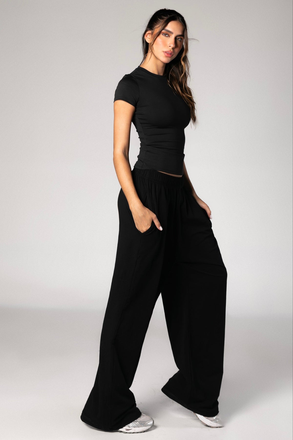 THE COTTON PANTS / BLACK