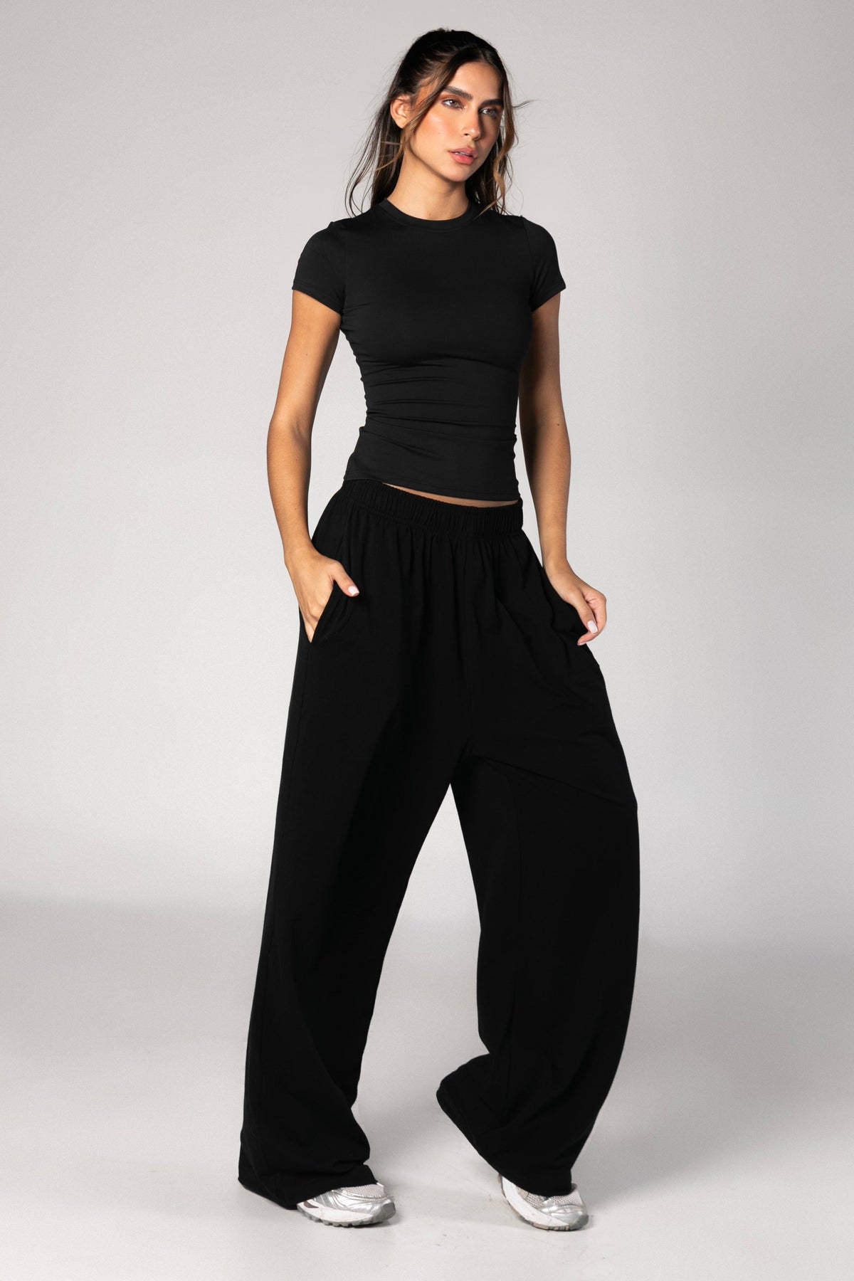 THE COTTON PANTS / BLACK