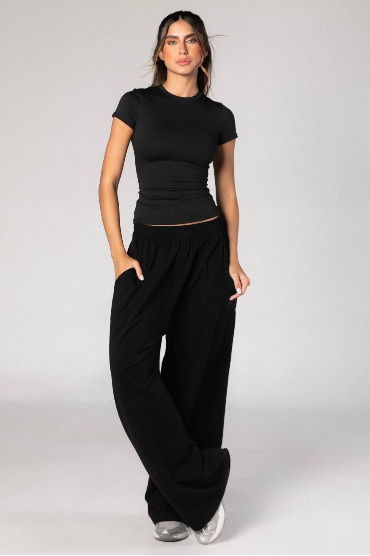 THE COTTON PANTS / BLACK